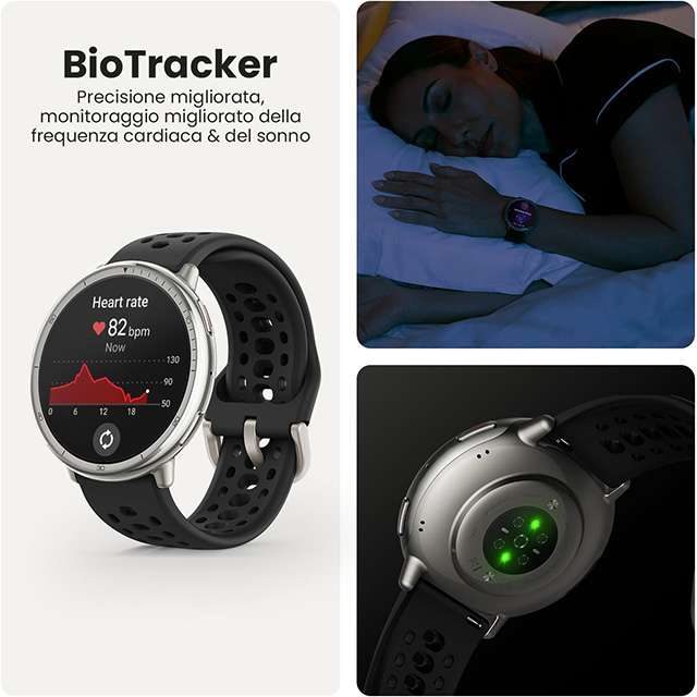 Le caratteristiche dello smartwatch Amazfit Active 2