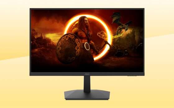 Monitor gaming a 99 euro: l'offerta a tempo per AOC 27G15N