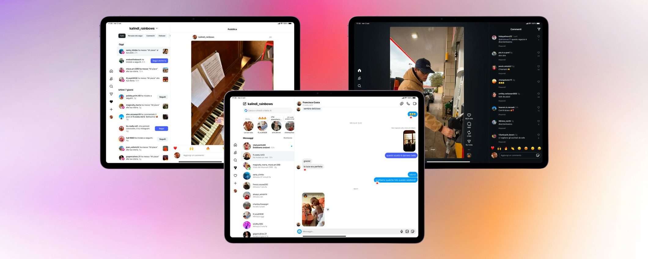 Instagram arriva su iPad con un'interfaccia tutta nuova