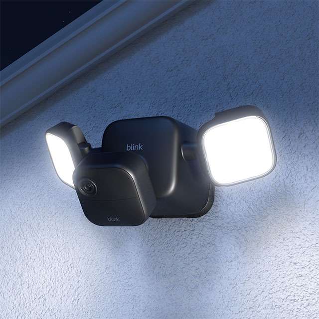 La nuova videocamera esterna Blink con proiettore