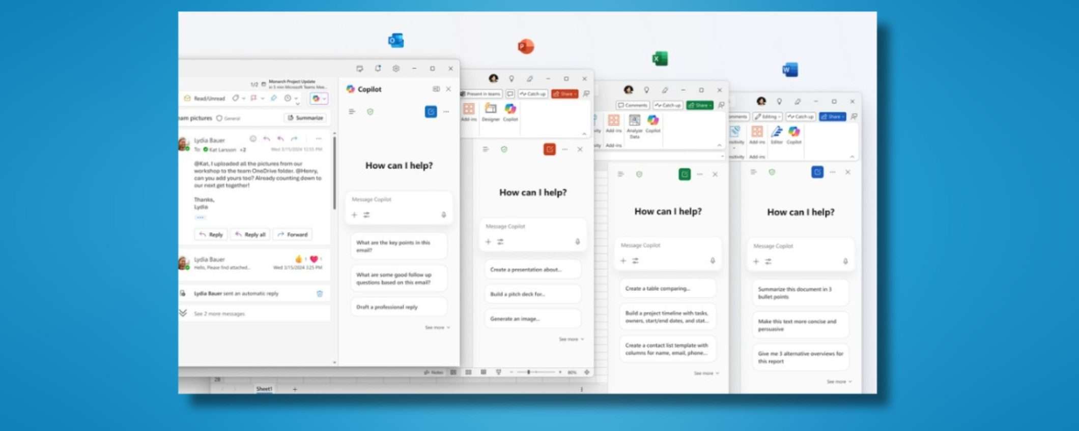 Copilot Chat arriva su Office per collaborare in tempo reale
