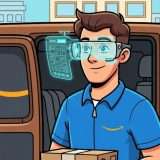 Amazon lancia occhiali AR per i corrieri, il progetto Amelia