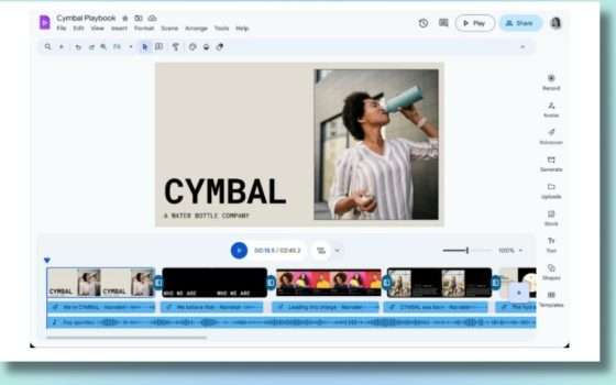 Gemini trasforma le slide di Google Presentazioni in video