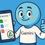 Gemini arriva su Google Drive mobile: AI per documenti e fogli