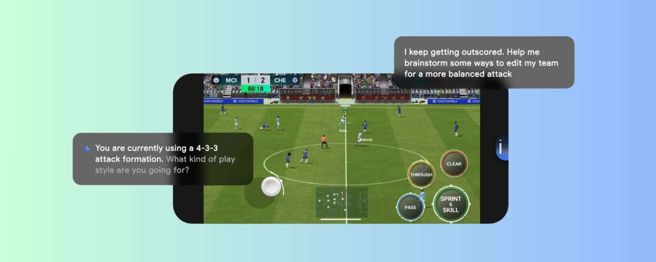 Gemini aiuta a vincere nei giochi Android in tempo reale