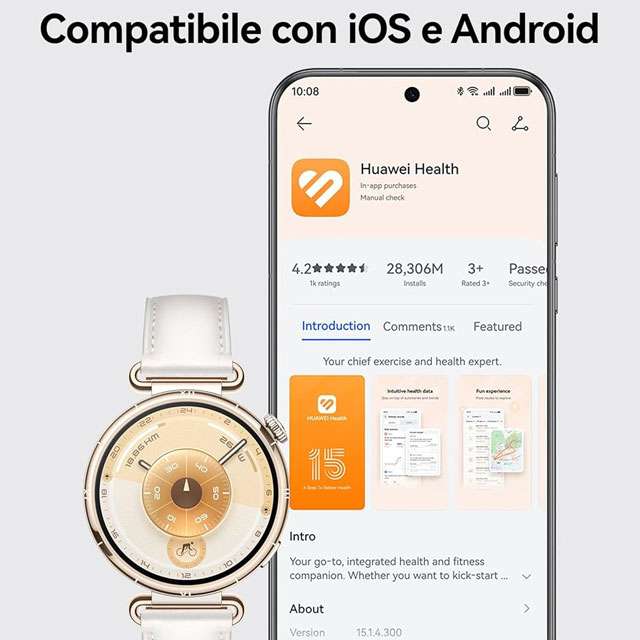 HUAWEI WATCH GT 6 è compatibile con Android e iOS