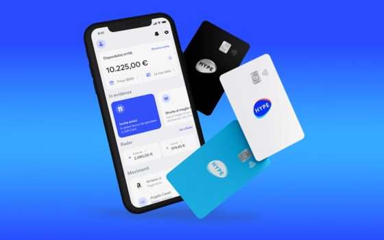 25 euro di benvenuto e buoni Amazon tra i vantaggi di HYPE