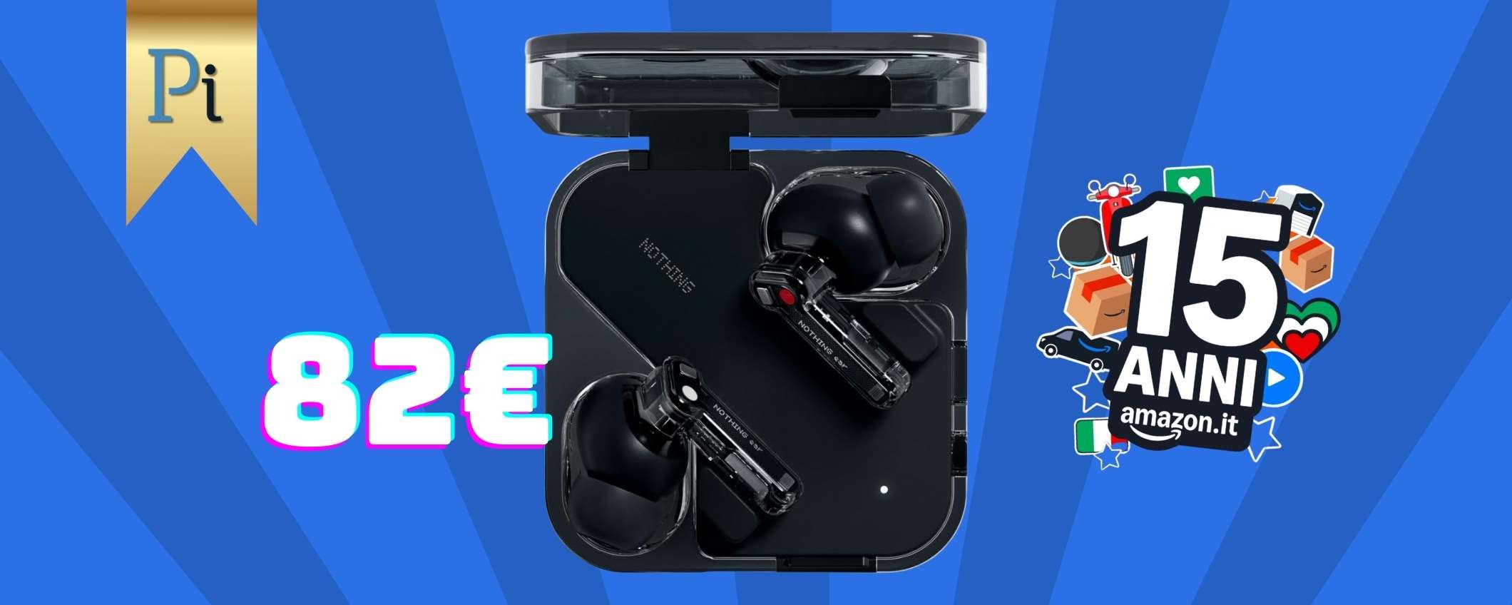 Nothing Ear con audio Hi-RES per ascoltare musica in modo PURO (91€)