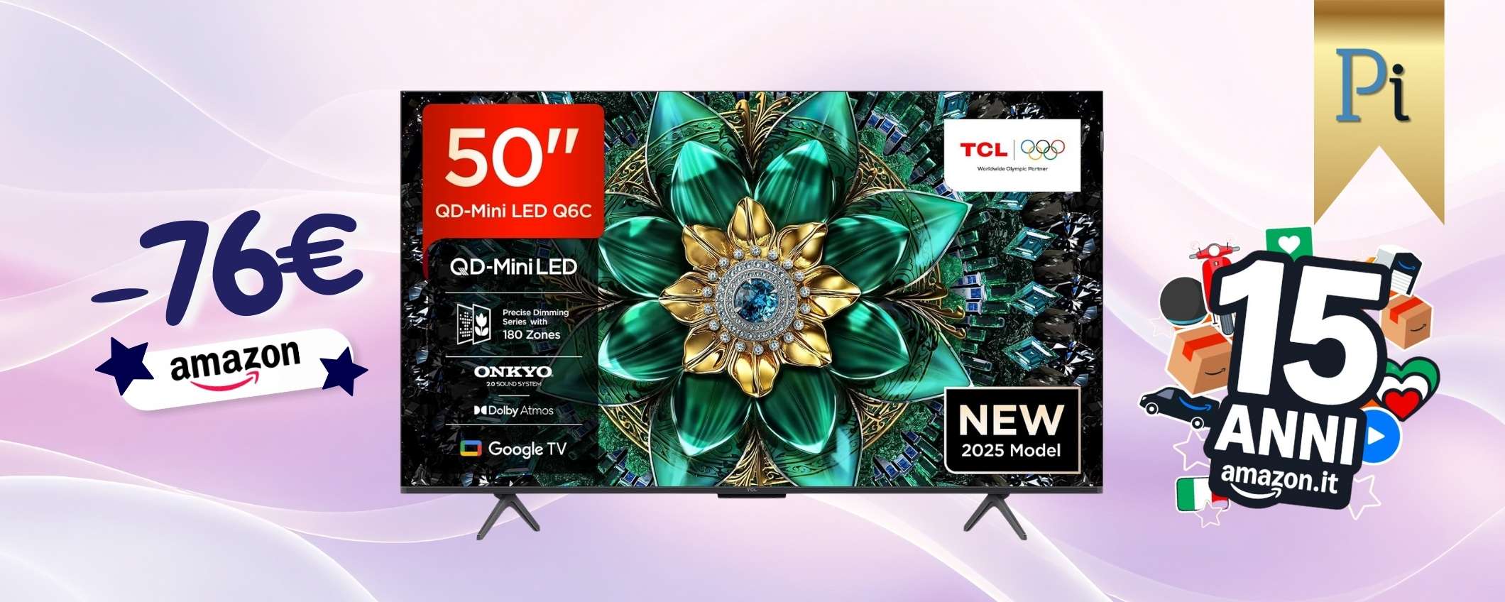 Questo TCL QD-Mini LED ha 50