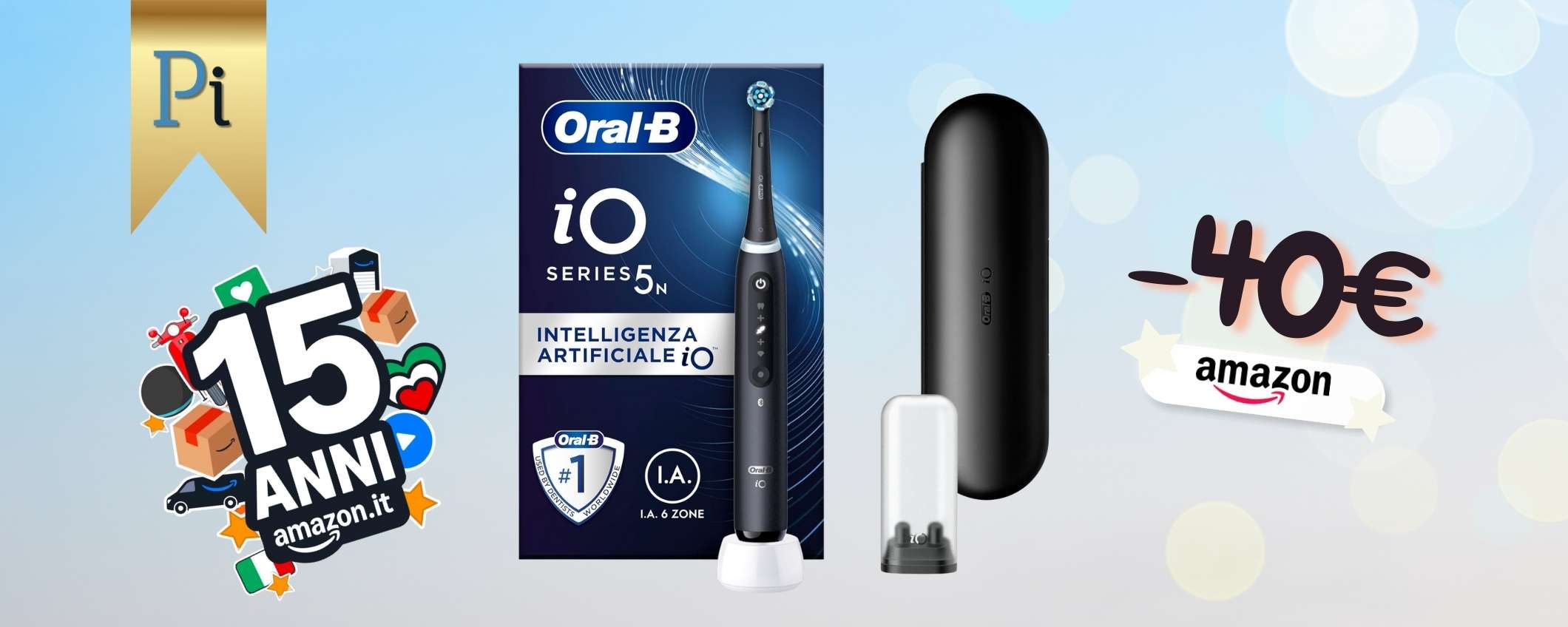 Oral-B iO 5N è lo spazzolino con cui lavi i denti in modo smart: geniale