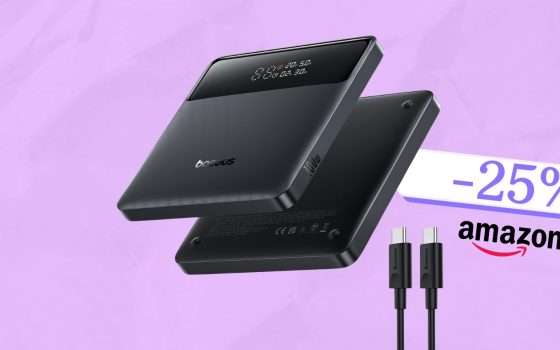 Baseus ha creato un power bank BESTIALE con 20000mAh a 100W