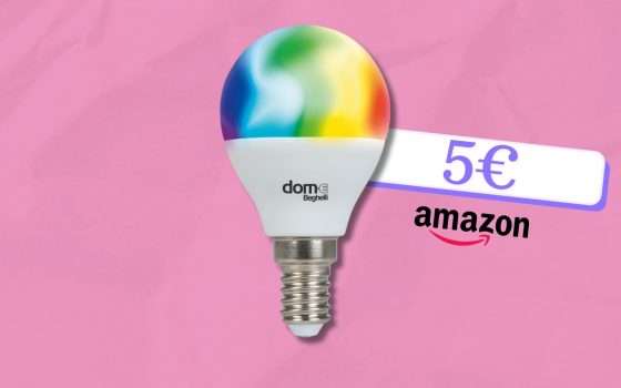 Beghelli colora la tua casa con questa lampadina SMART a meno di 5€