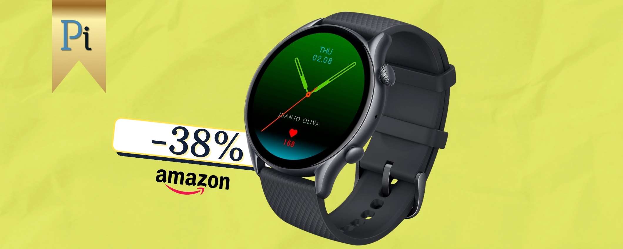 Mozzafiato il Amazfit GTR 3 Pro con funzioni sport, salute e vita (-38%)