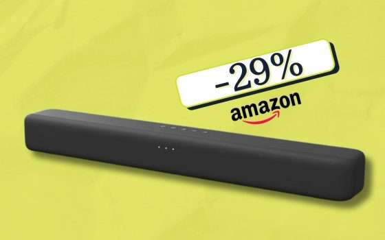 Il suono si amplifica con la Fire TV Soundbar: meno di 100€ per questa bomba
