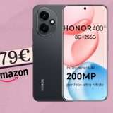 Ti sorprende HONOR 400 con luminosità e potenza a prezzo bassissimo