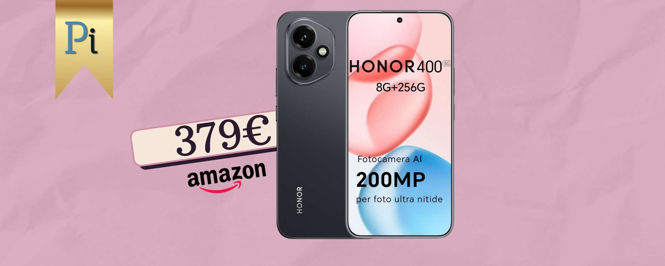 Ti sorprende HONOR 400 con luminosità e potenza a prezzo bassissimo