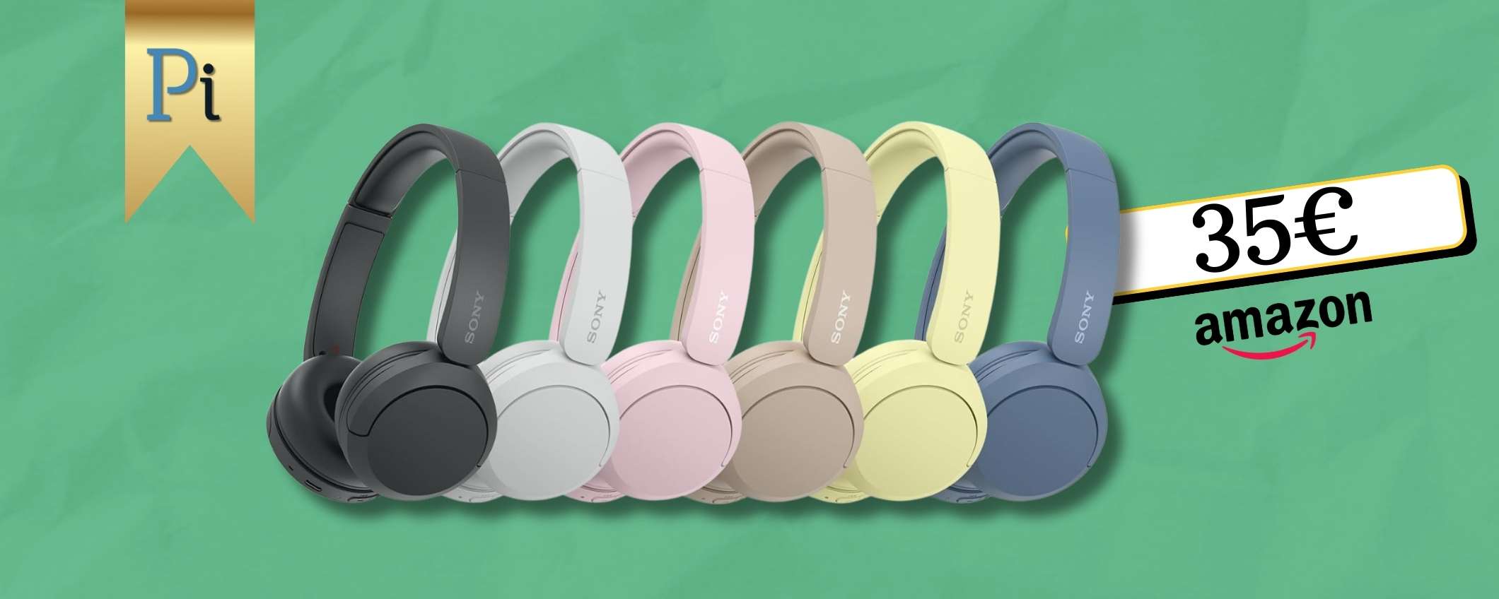 Con Sony WH-CH520 la spesa è minima ma il suono è massimo (Amazon)