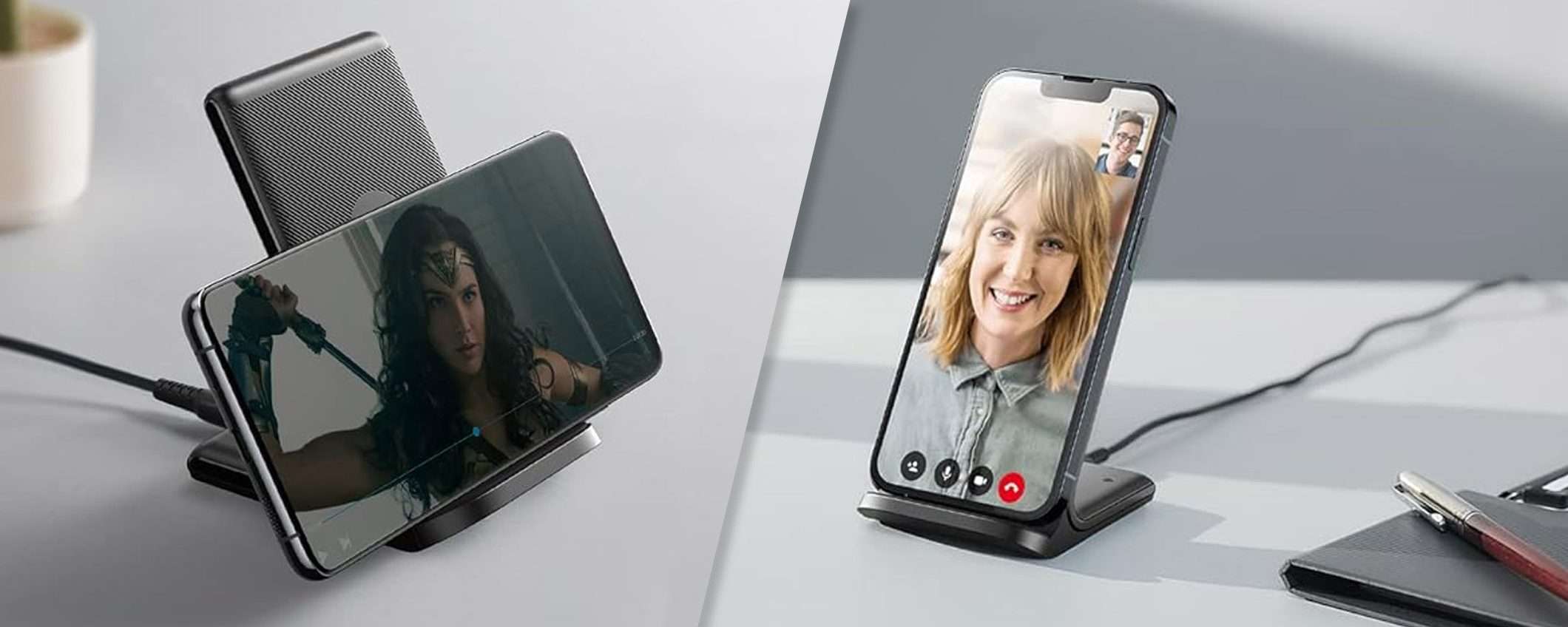 L'offerta sul bundle INIU con 2 caricatori wireless