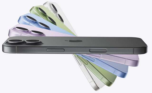 Le colorazioni di iPhone 17