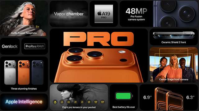 Le caratteristiche di iPhone 17 Pro e iPhone 17 Pro Max