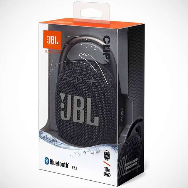 La confezione di JBL Clip 4
