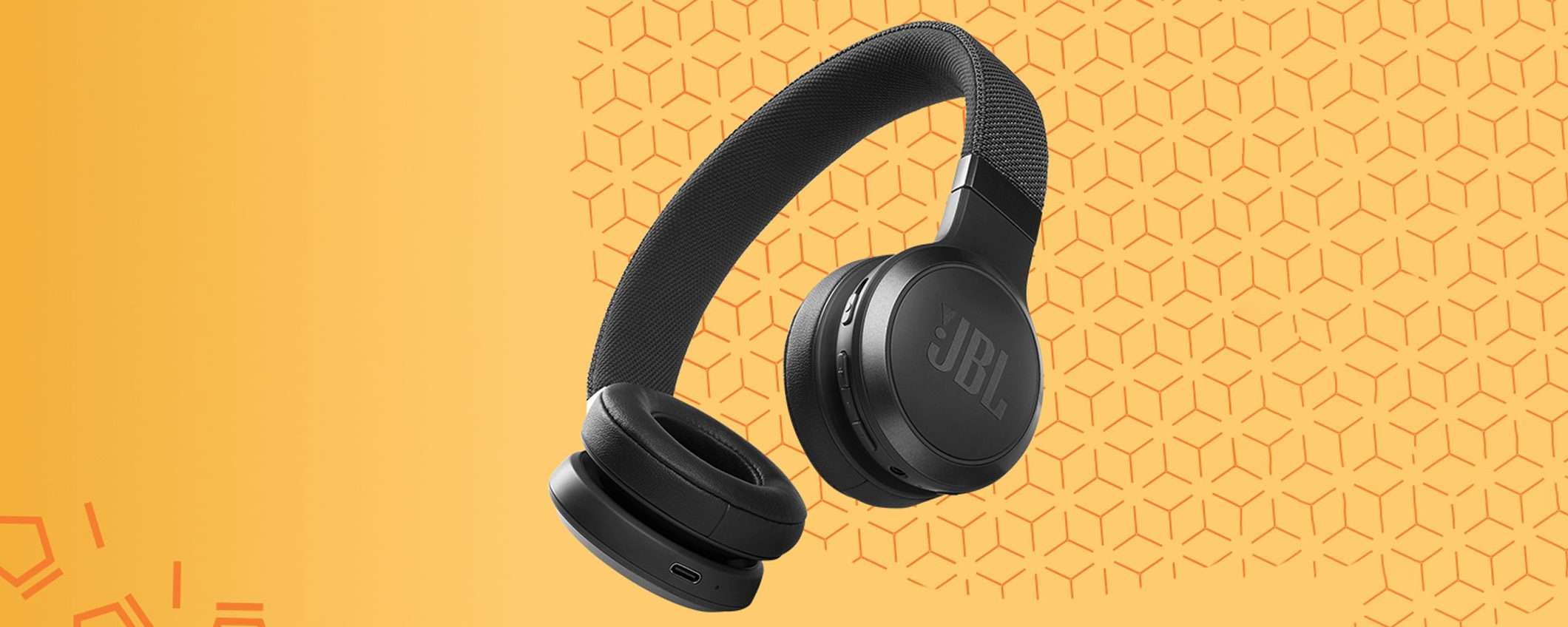 Amazon sta vendendo queste cuffie wireless over-ear JBL a -48%