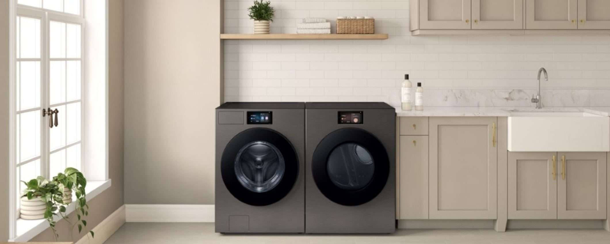 Samsung lancia lavatrice AI che decide come lavare i vestiti