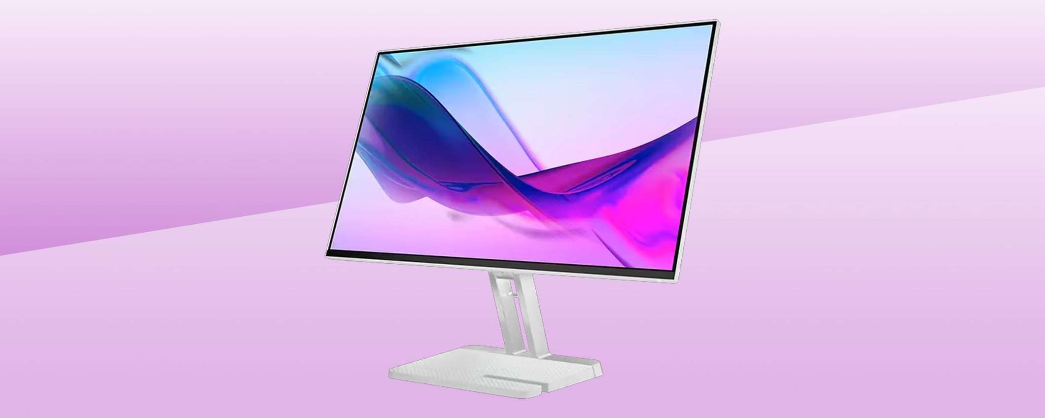 Monitor Lenovo a 89 euro: pronto per la tua scrivania (offerta)