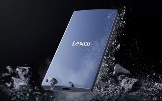 SSD portatile da 1 TB (1050 MB/s): Lexar ES3 in offerta a tempo