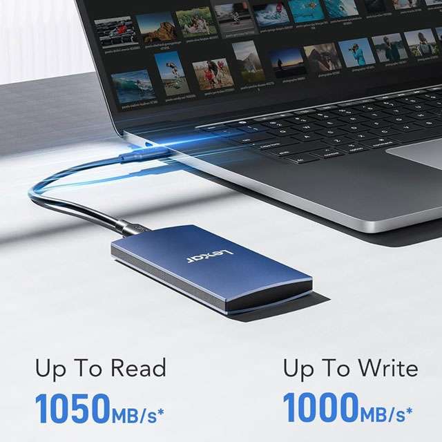 Lexar ES3: il design e le prestazioni dell'unità SSD portatile