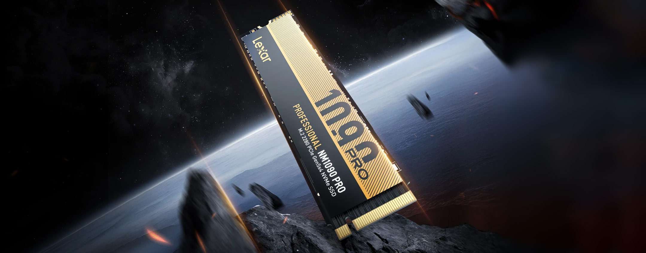 SSD PCIe 5.0 da 2 TB: Lexar NM1090 PRO, offerta a 14.000 MB/s