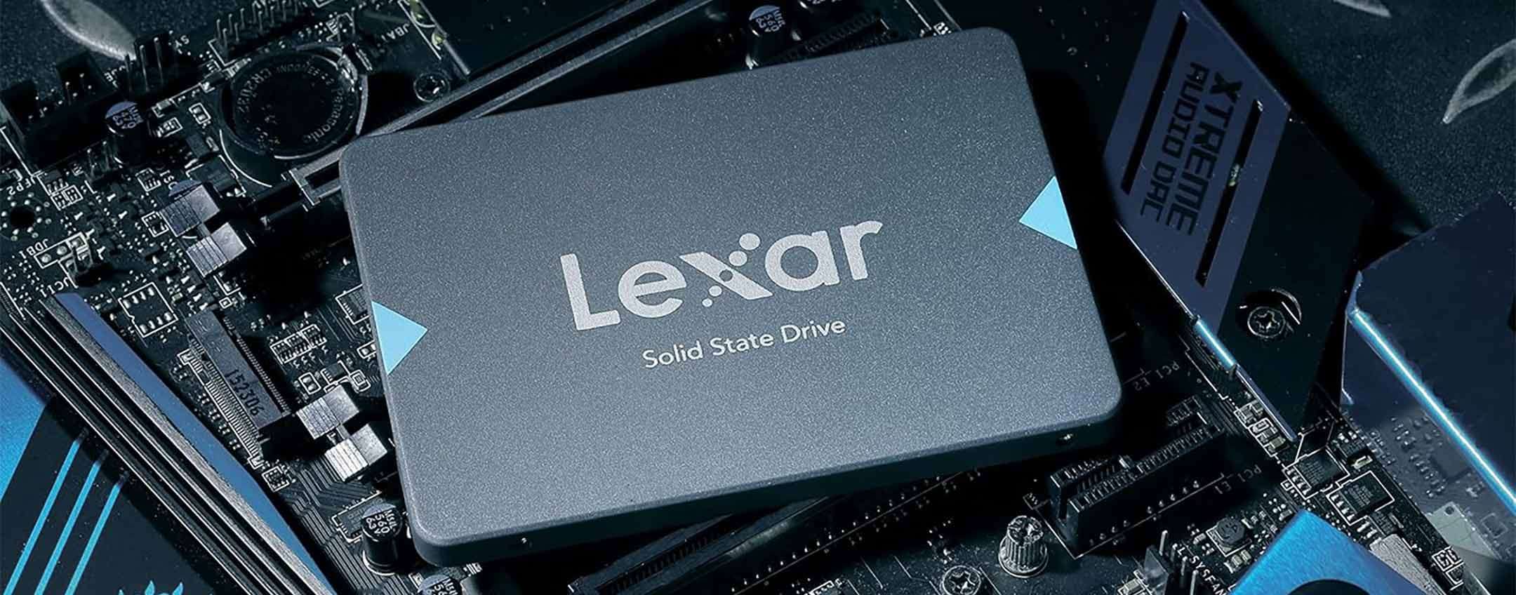 SSD Lexar da 960 GB: tua in sconto, ma solo fino al sold out