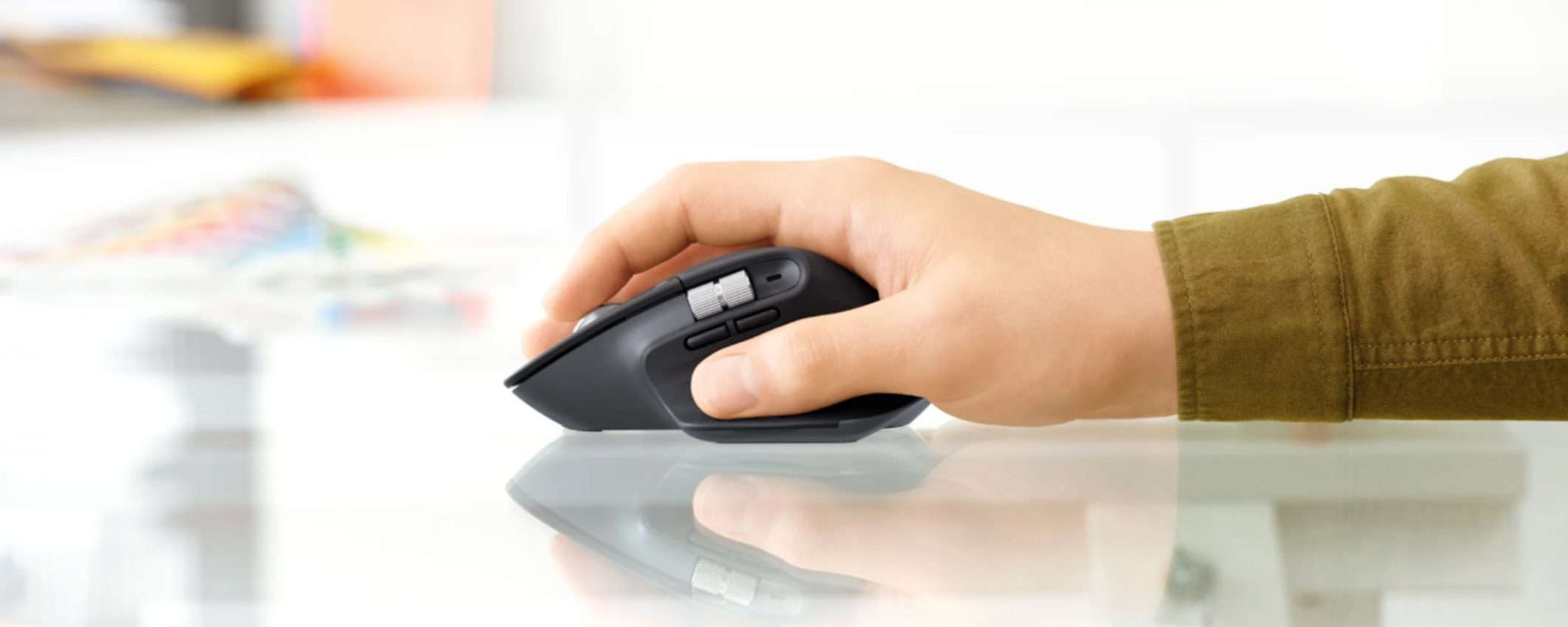 Mouse wireless: Logitech MX Master 3S è un affare con il codice