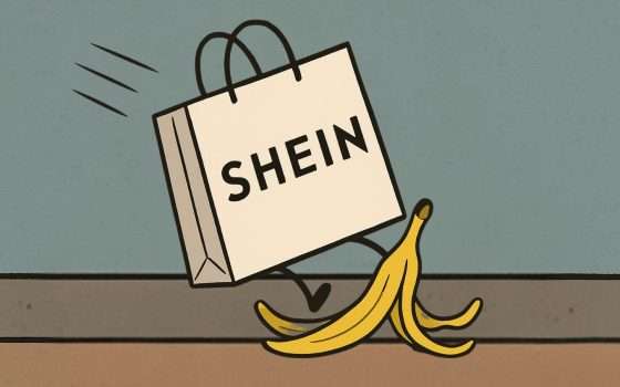 Shein vende una maglietta con il volto generato dall'AI di Mangione