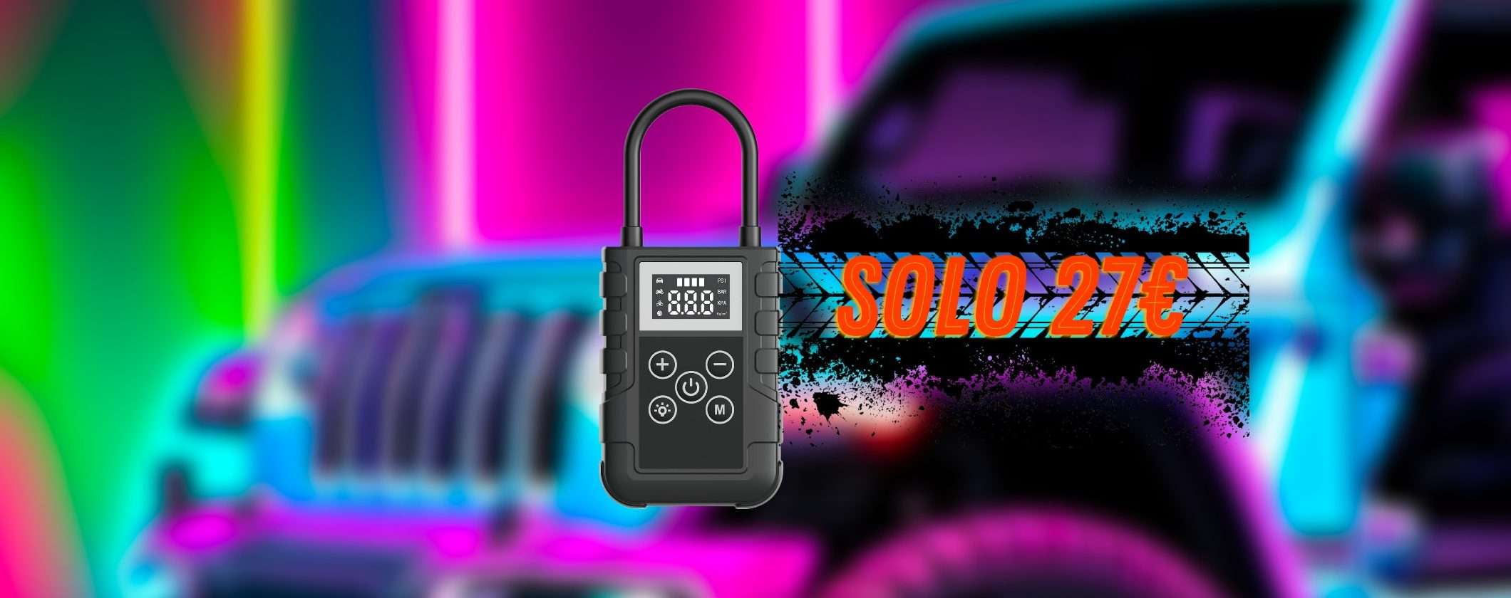 Mini Compressore Aria a soli 27€: l'offerta folle di Amazon