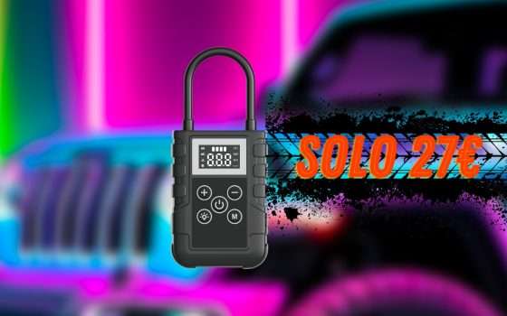 Mini Compressore Aria a soli 27€: l'offerta folle di Amazon