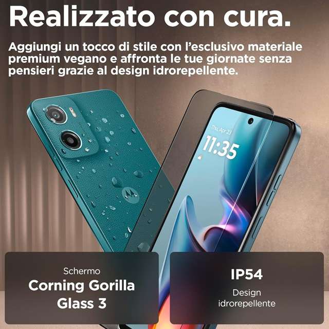 Il design e le caratteristiche dello smartphone Motorola moto g05