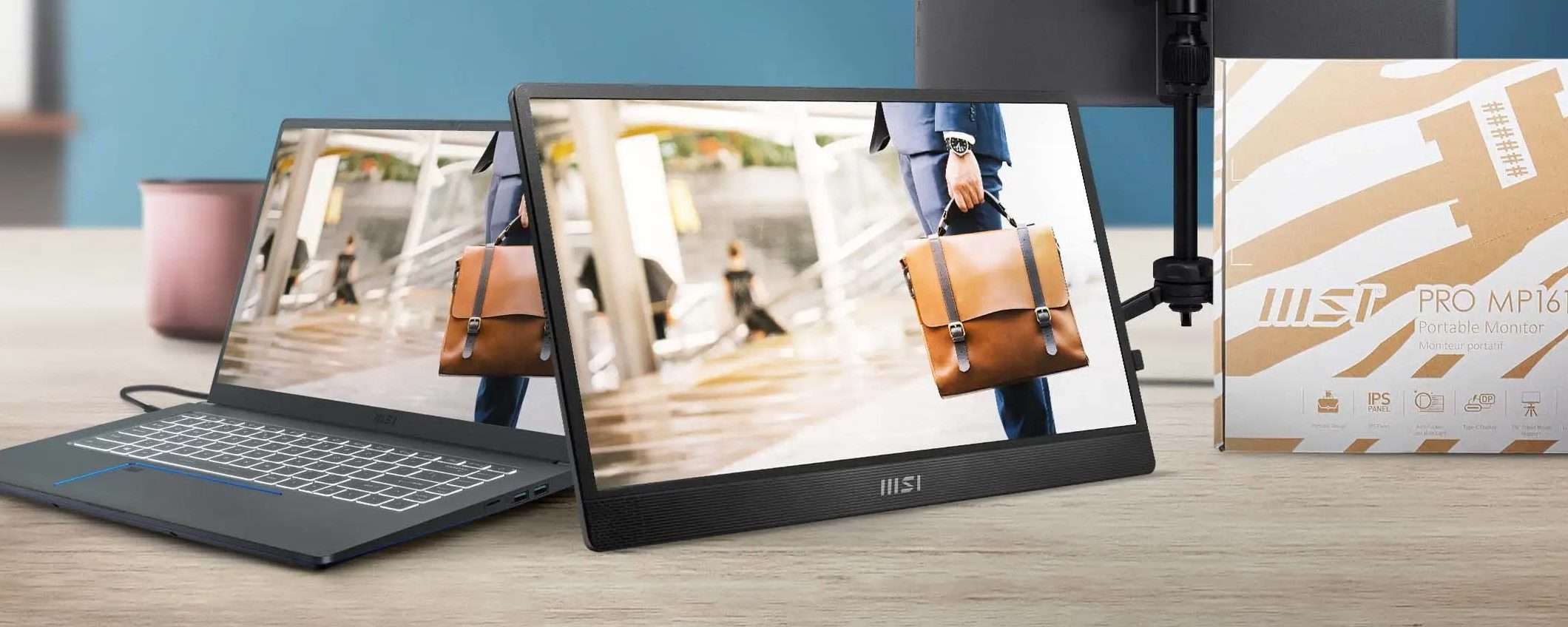 Scelto da Amazon: monitor portatile MSI a 89 euro (offerta)