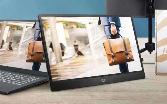 Scelto da Amazon: monitor portatile MSI a 89 euro (offerta)