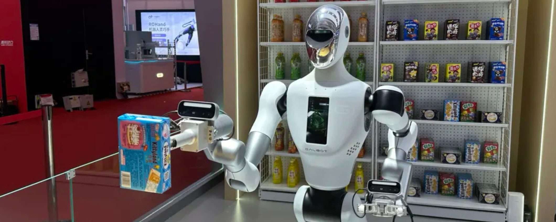 A Pechino apre il primo negozio gestito da un robot umanoide