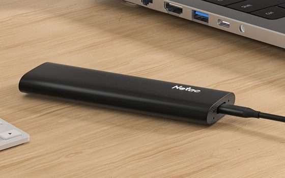 SSD portatile da 1 TB in FORTE SCONTO: ovunque con te