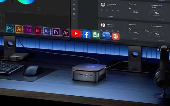 Mini PC con Intel e W11 Pro a prezzo stracciato: è NiPoGi E1