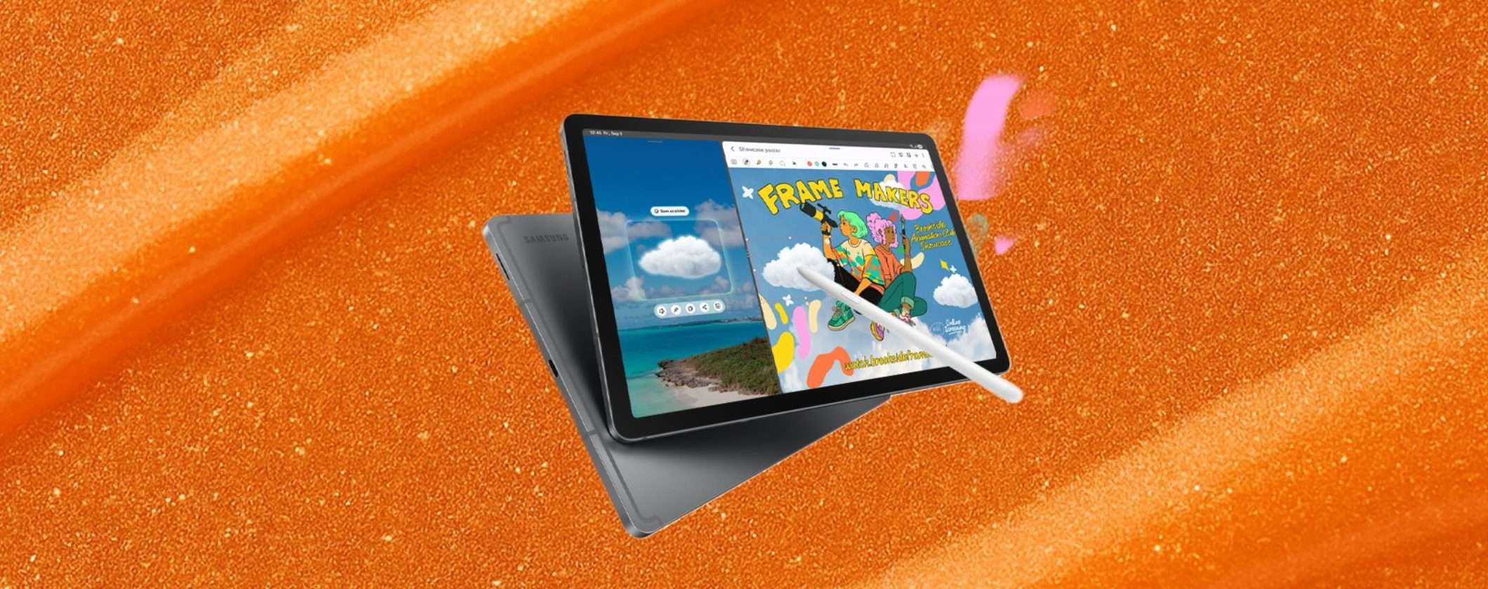 Offerta Lampo Amazon: Samsung Galaxy Tab S10 Lite sotto i 350€