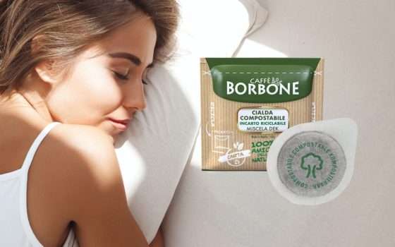 Offerta shock eBay: Cialde Borbone Dek, il caffè decaffeinato perfetto anche di sera