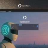 Opera Neon, il browser AI che crea app e riassume contenuti