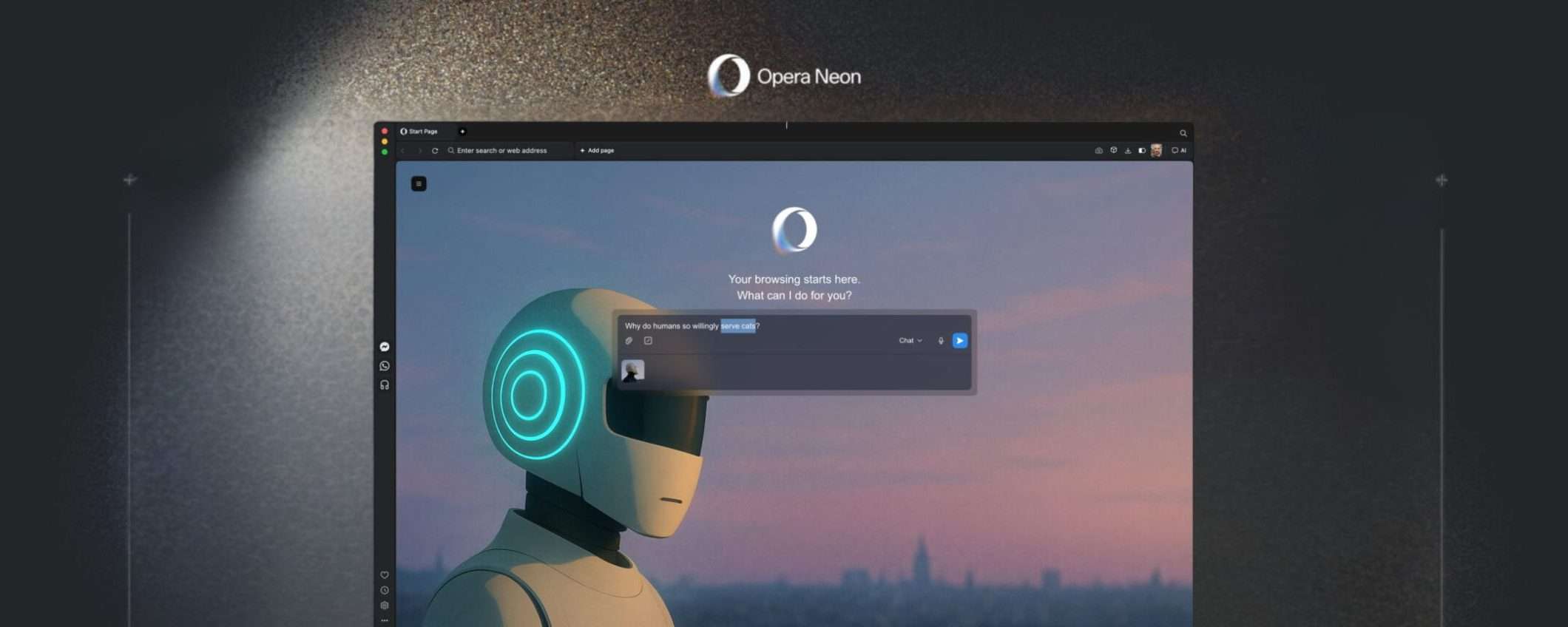 Opera Neon, il browser AI che crea app e riassume contenuti