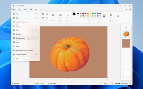 Windows aggiorna Paint, Notepad e Snipping Tool con funzioni AI
