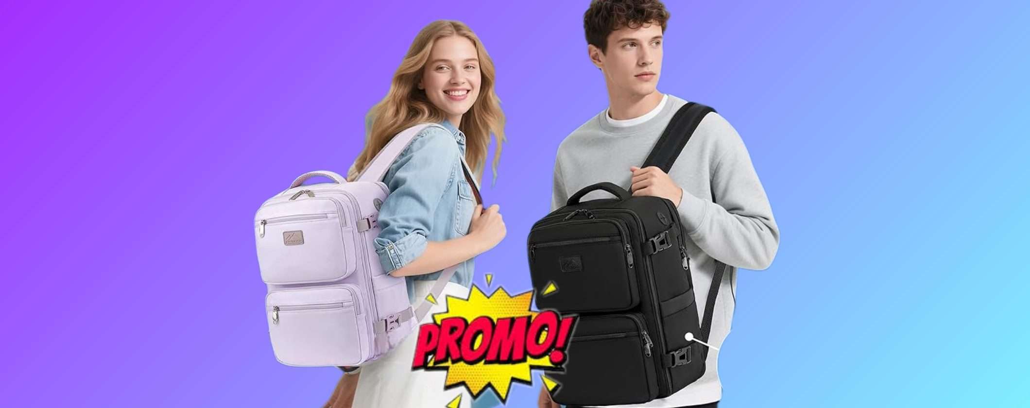 Più spazio e zero costi aggiuntivi con questo zaino Ryanair a soli 21€