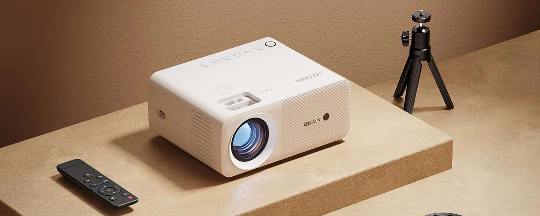 Proiettore portatile a soli 29 euro: attiva questo coupon