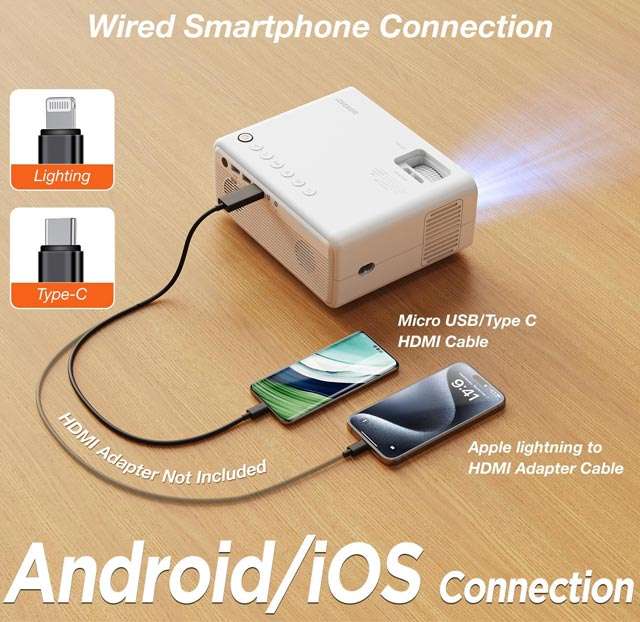 Il proiettore portatile iZEEKER iPL320